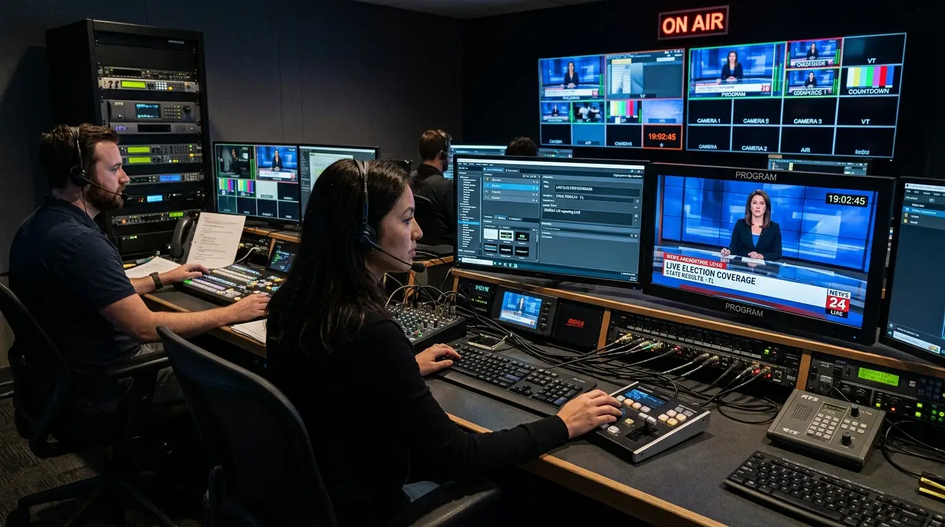 TV & Live Stream Broadcast Graphics