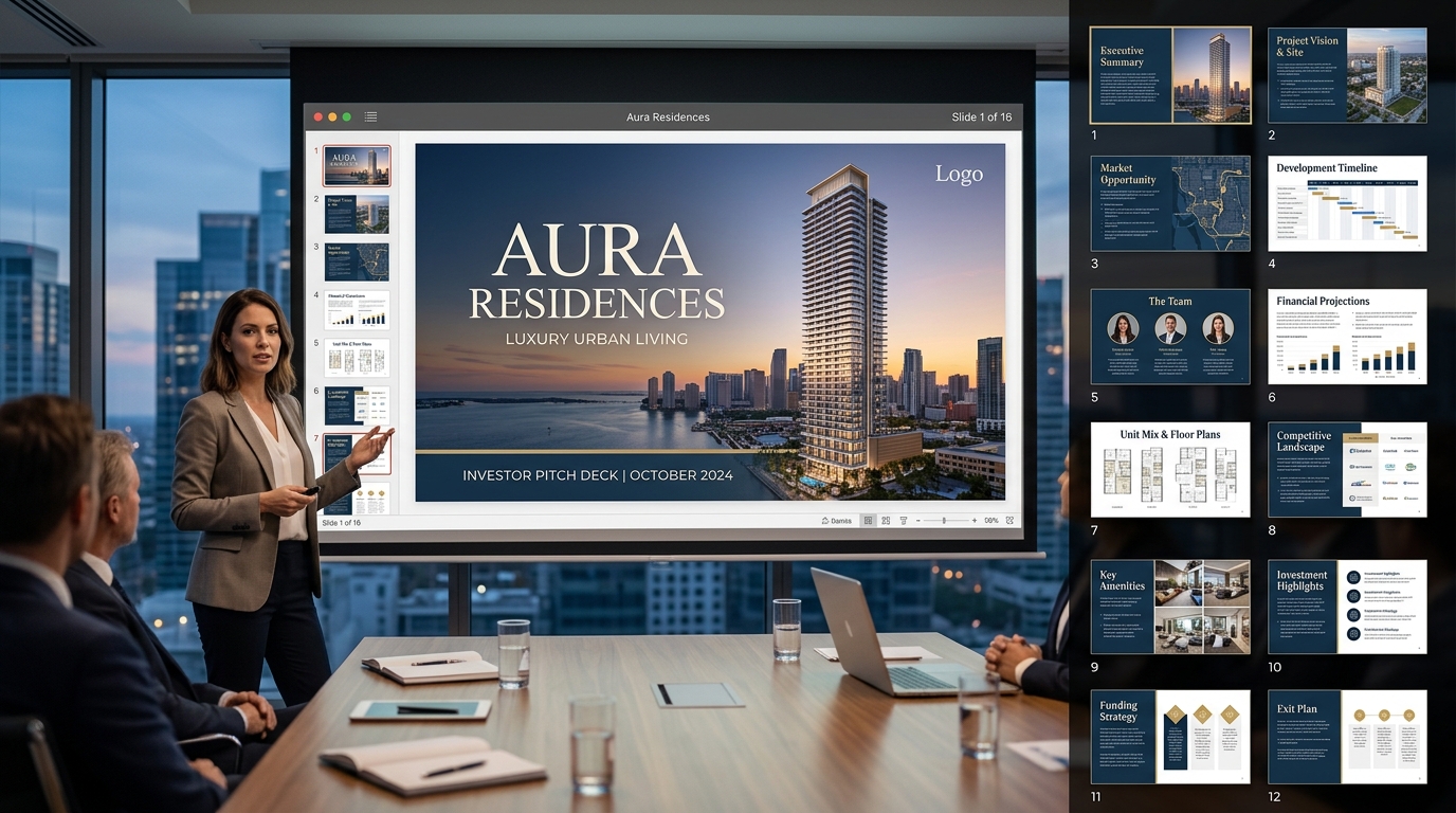 Start Up Pitch Deck Design & Presentation